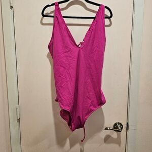 Ta3 Pink One-Piece Swimsuit